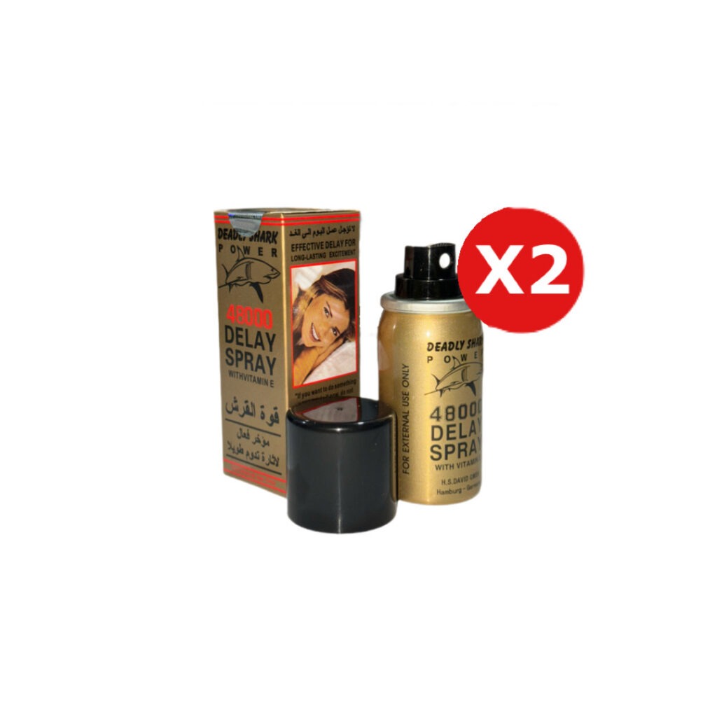 بخاخ القرش Shark الذهبي 2عبوة